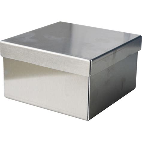 1ft x1ft x1ft square metal box with lid|square storage boxes with lids.